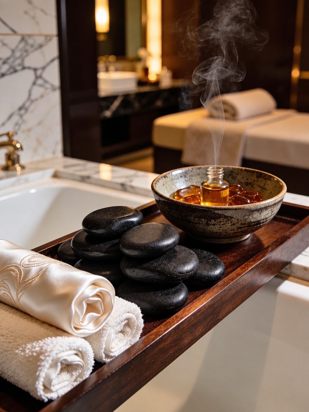 Không gian phòng thư giãn riêng tư Moon Spa
